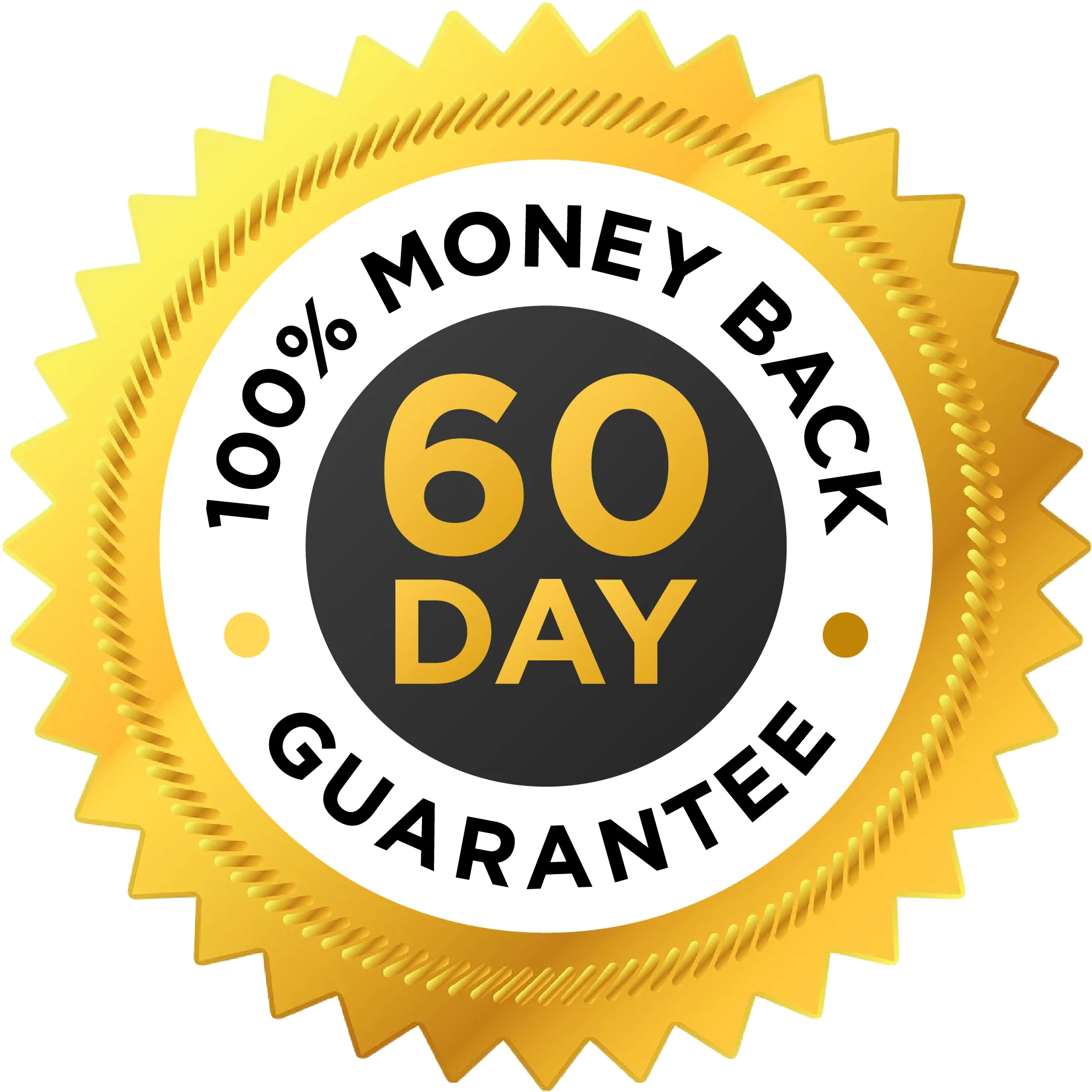 CelluFend Money Back Guarantee Seal